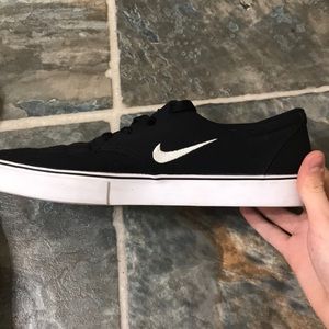 Black Nike SB shoes